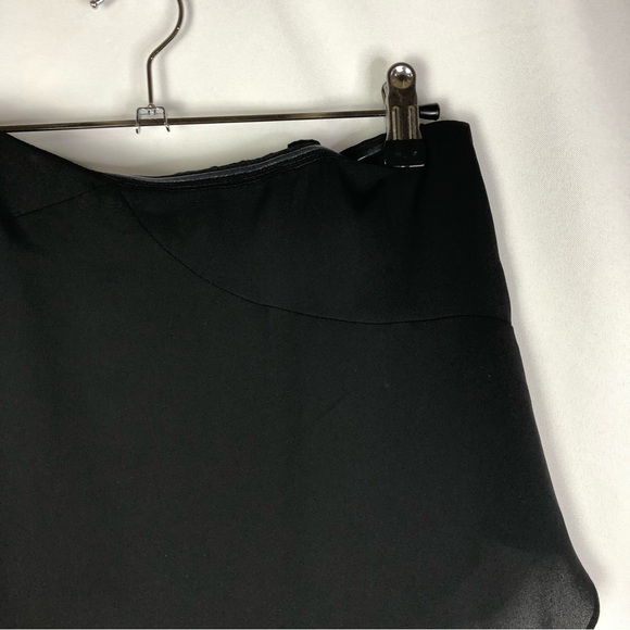 Express Black Asymmetrical Strapless Tank Top XS - Picture 3 of 3